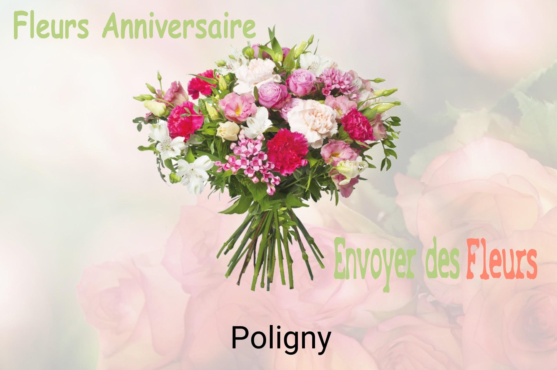 Bouquet de fleurs d’anniversaire livré à Poligny