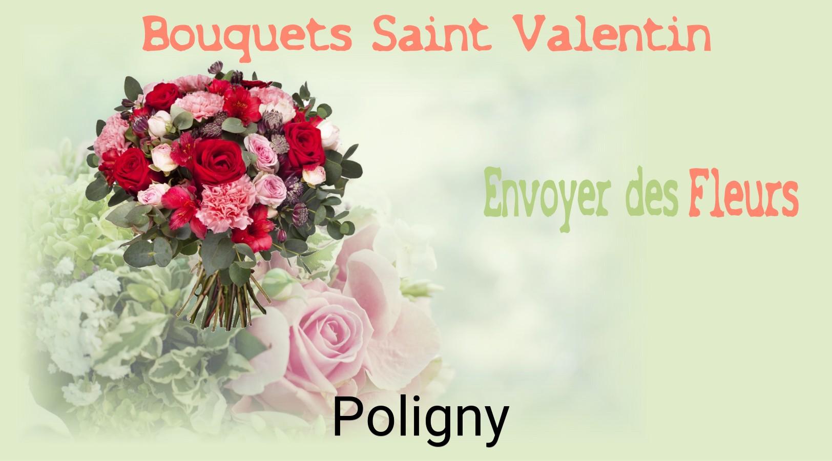Roses de Saint-Valentin livrées à Poligny